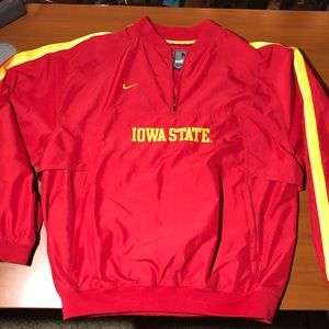 Iowa State Nike Windbreaker Pullover Mens Medium